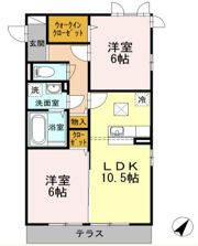 マグノリア湘南台の間取り画像