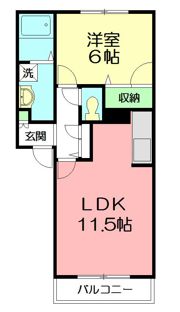 サニーグリーンの間取り画像