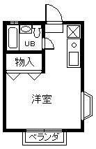 フィールド中田の間取り画像