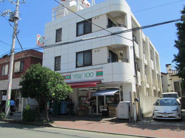 近くのローソンストア100 辻堂店まで407m（徒歩6分）