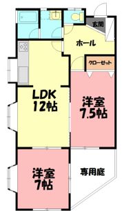 千葉ハイツの間取り画像