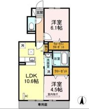 ベラルーチェ南ヶ丘の間取り画像