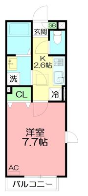 オーガスト螢の間取り画像