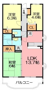 ルミエール・セゾンの間取り画像