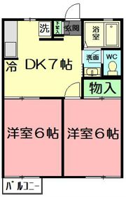 グレイスハイツの間取り画像