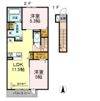 D－room中尾 弐番館の間取り画像