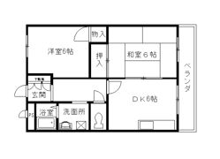 シックドリームハイツの間取り画像