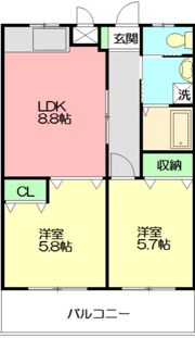 サンヒルズ港南台の間取り画像