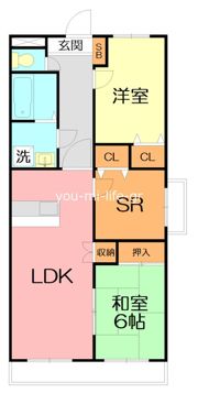 フレアIIの間取り画像