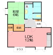 スプルース湘南Bの間取り画像