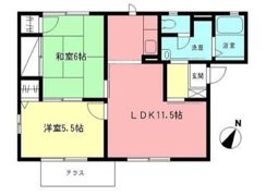 湘南ブライトBの間取り画像
