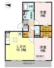 ロイヤルクレストの間取り画像