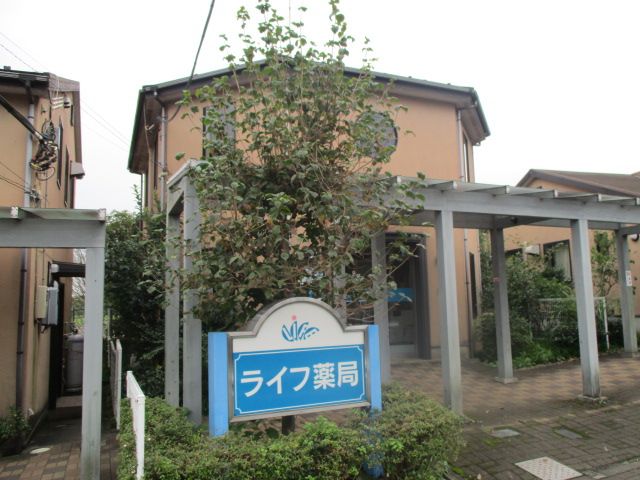 近くのライフ薬局まで697m(徒歩9分)