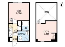 ROUTE ONE 平塚の間取り画像