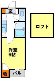 ビラフローレンスの間取り画像