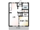 桔梗台ハイムの間取り画像
