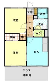 プレミールフセの間取り画像