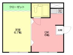 シャロームの間取り画像