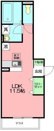 ラ フェリーチェ湘南の間取り画像