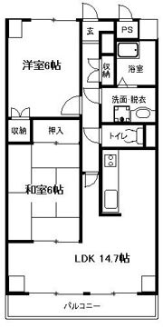グランエイト総合公園の間取り画像