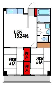 第1堺ビルの間取り画像