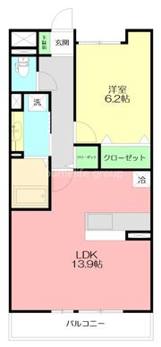 エスパシオ踊場の間取り画像