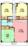 コルビュジェ湘南台の間取り画像