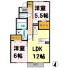 ソレイユの間取り画像