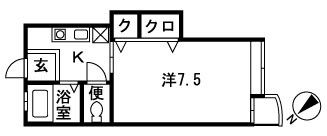 サウスウィンドの間取り画像