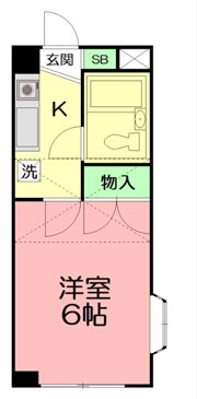 ジョイパレス平塚の間取り画像