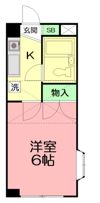 ジョイパレス平塚の間取り画像