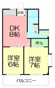 平野ビルの間取り画像