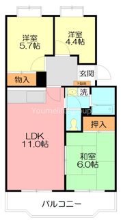 サンパレス湘南の間取り画像