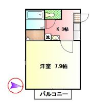 エトワール東海大の間取り画像