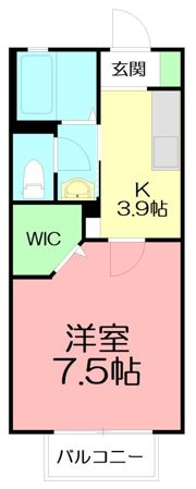 セレナ東海岸北IIの間取り画像