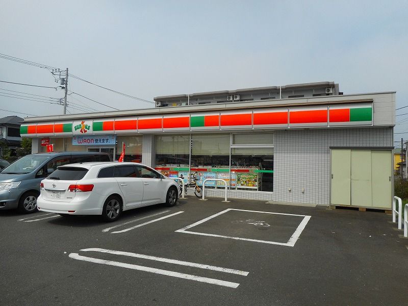近くのサンクス 平塚湘南銀河大橋店まで51m（徒歩1分）