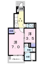 ノース ラポールの間取り画像