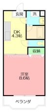 ルシエル48の間取り画像