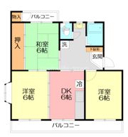 コーポ渡辺の間取り画像