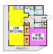 プリンスマンション五条の間取り画像