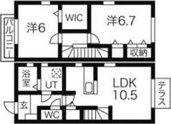 フォレストリータウン西小路の間取り画像