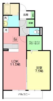 メゾンルミエールの間取り画像