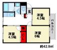 石坂ハイツの間取り画像