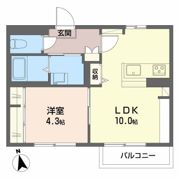 ラヴェール杏の間取り画像