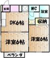 パルティール松風の間取り画像