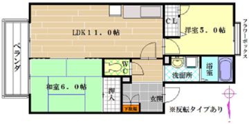 サラマンカの間取り画像