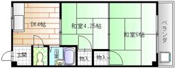 平尾マンションの間取り画像