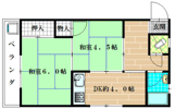 RHYTHM八尾の間取り画像
