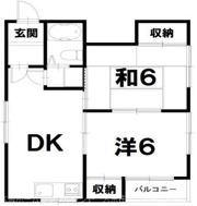 るなまんしょんの間取り画像