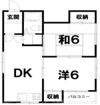 るなまんしょんの間取り画像